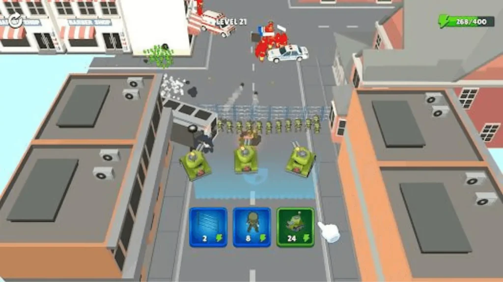 Defense City Mod Apk unlimited money & energy 