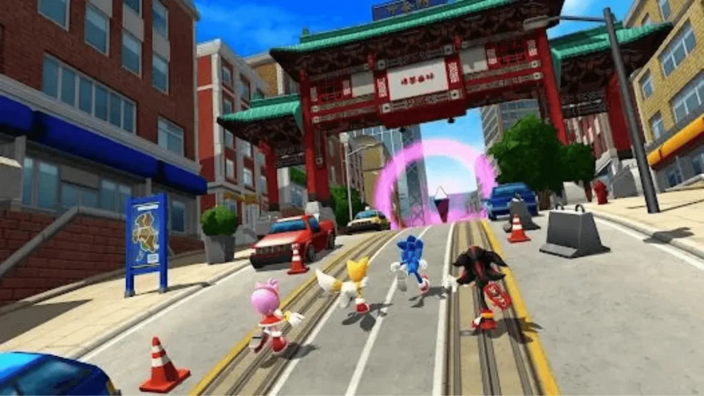 Sonic Forces Mod Apk unlocked all characters